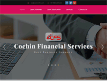 Tablet Screenshot of cochinfin.com